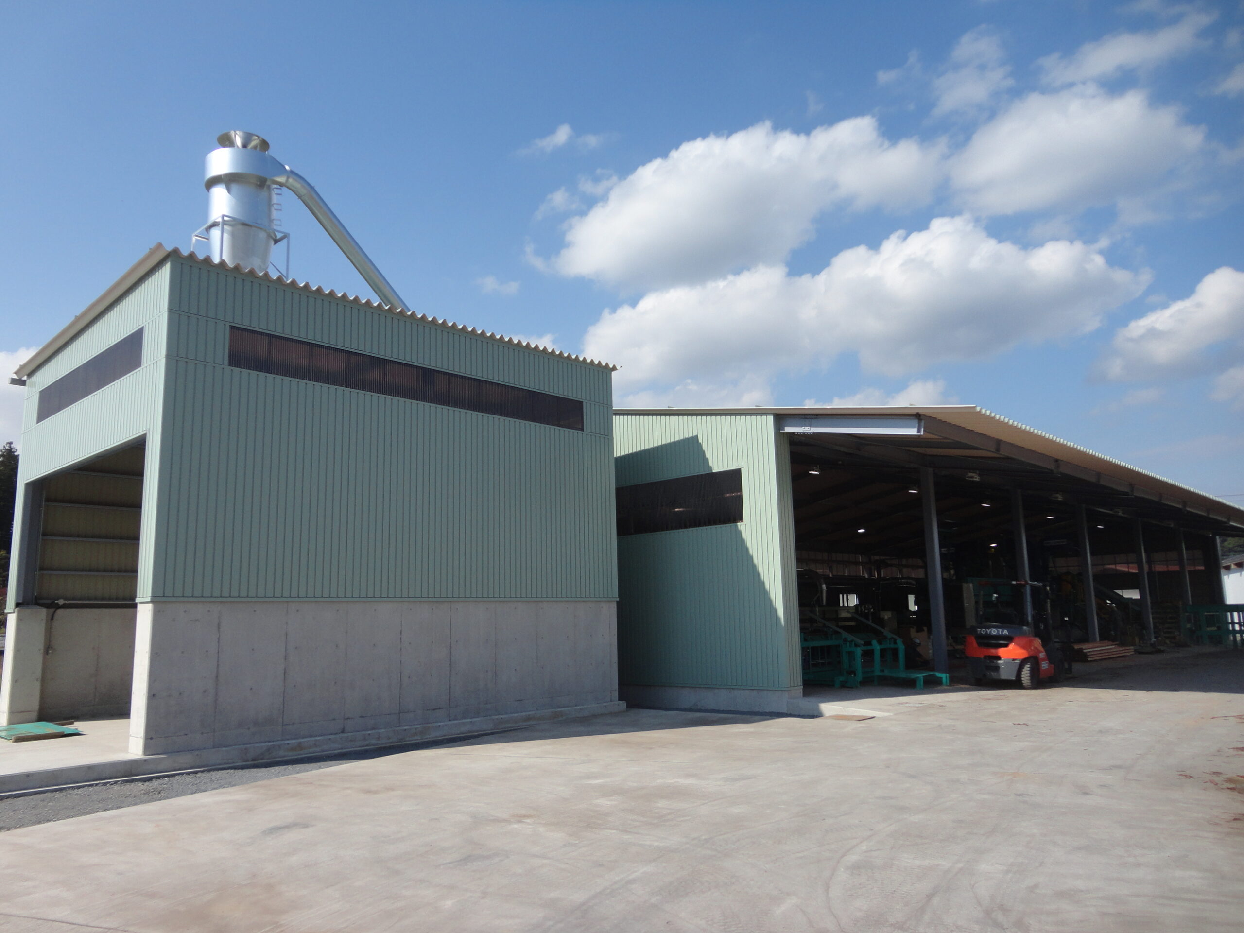 鉾田製材所新工場